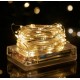 Warm Fairy String Lights - 10 Feet (Battery Operated) 