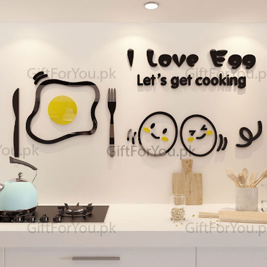 I Love Egg Wall Art