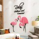 3D Flamingo Wall Decor