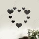 3D Hearts Mirror (10 Pcs)