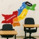 3D Pakistan Map – Acrylic Wall Art in Multicolor Design 3D Pakistan Map – Acrylic Wall Art in Multicolor Design