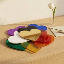 Colorful Hearts (Set of 10 Pieces)