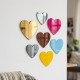 Colorful Hearts (Set of 10 Pieces)
