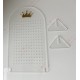 Crown Earring Holder Stand – Jewelry Organizer