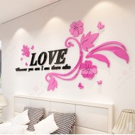 Floral Love Decal Floral Love Decal