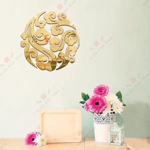 Floral Mirror Wall Art Floral Mirror Wall Art