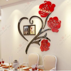 Heart Shape with Flower & Frames 