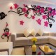 Love Rose Flower 3D Wall Art