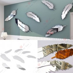 Mirror Feathers (6 Pieces)