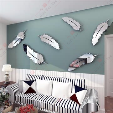 Mirror Feathers (6 Pieces) Mirror Feathers (6 Pieces)