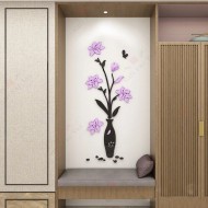 Plum Vase Floral Plum Vase Floral