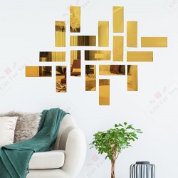 Rectangular Tiles Wall Embellishment