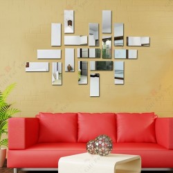 Rectangular Tiles Wall Embellishment