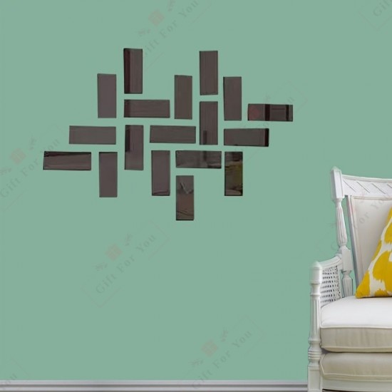 Rectangular Tiles Wall Embellishment