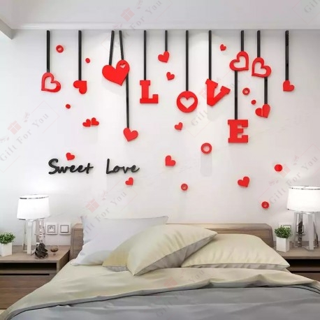 Sweet Love Hanging Hearts Sweet Love Hanging Hearts