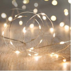 Warm Glow Fairy String Lights