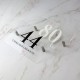 Elegant Acrylic House Number Sign