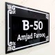 House Name Plate HN-20 House Name Plate HN-20