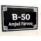 House Name Plate HN-20