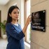 Personalized Acrylic Home Name Plate – Islamic Blessing Design