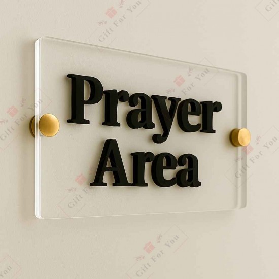 3D Acrylic Office Name Plate 3D Acrylic Office Name Plate