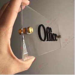 3D Acrylic Office Name Plate 3D Acrylic Office Name Plate