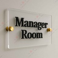 3D Acrylic Office Name Plate 3D Acrylic Office Name Plate