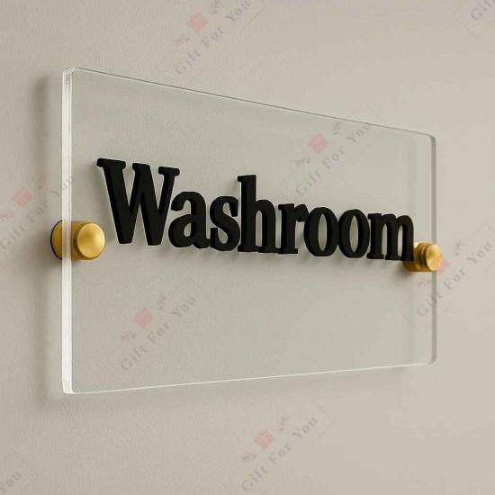3D Acrylic Office Name Plate 3D Acrylic Office Name Plate