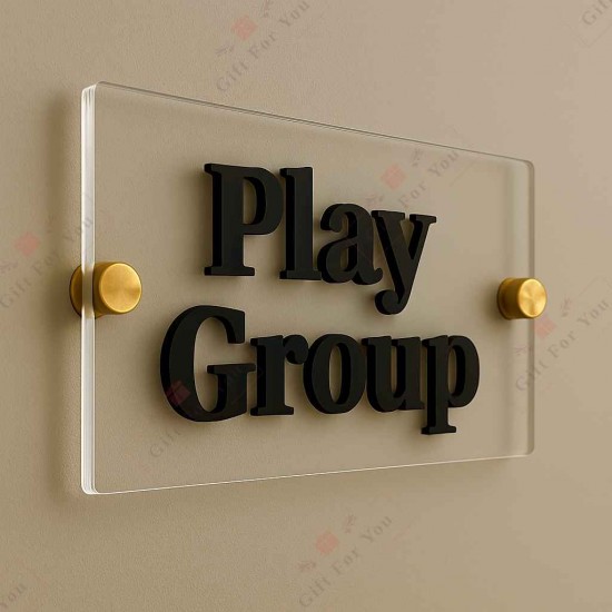 3D Acrylic Office Name Plate 3D Acrylic Office Name Plate