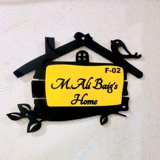 House Name Plate