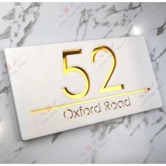 House Name Plate HN-07 House Name Plate HN-07