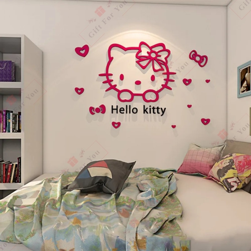 Cartoon Characters Wall Decor Hello Kitty