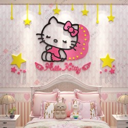 Hello Kitty Wall Decor for Kids Room