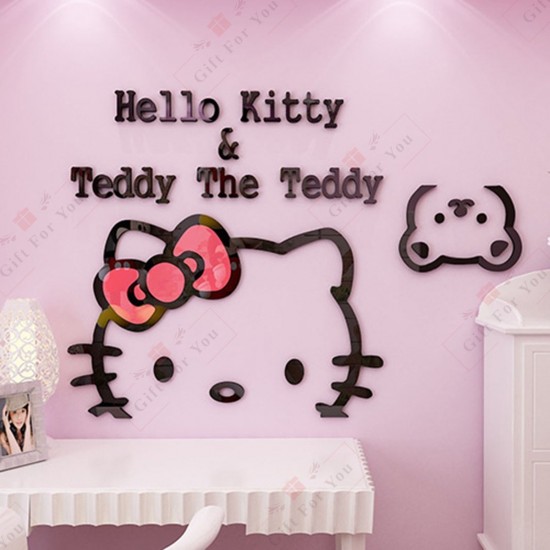 Teddy And Kitty Decor