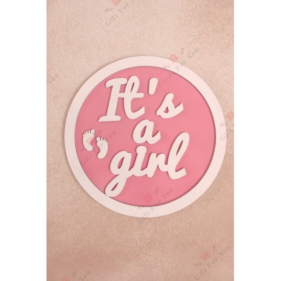 Baby Gender Announcement Sign – It’s a Boy/It’s a Girl