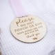 Baby Safety Message Hanging Plaque Baby Safety Message Hanging Plaque