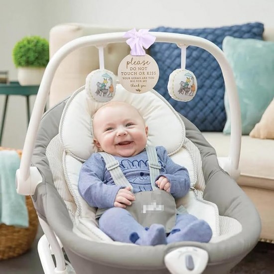 Baby Safety Message Hanging Plaque Baby Safety Message Hanging Plaque