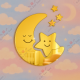 Stars Moon 