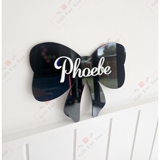 Bow Customized Name Sign