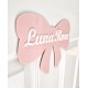 Bow Customized Name Sign Bow Customized Name Sign