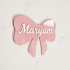 Bow Customized Name Sign
