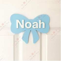 Bow Customized Name Sign Bow Customized Name Sign