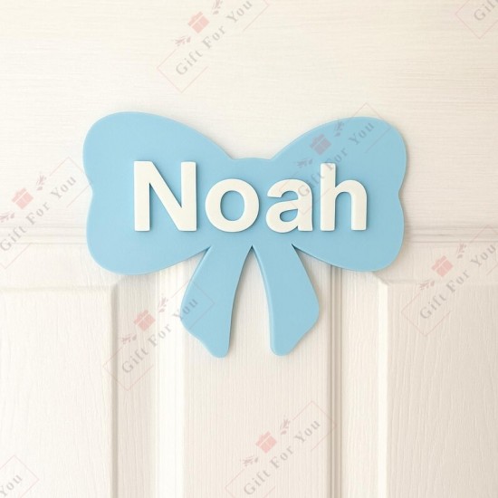 Bow Customized Name Sign