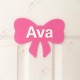Bow Customized Name Sign