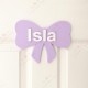 Bow Customized Name Sign Bow Customized Name Sign