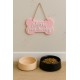 Personalized Dog Bone Name Sign – Acrylic Kennel Decor Personalized Dog Bone Name Sign – Acrylic Kennel Decor