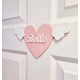 Heart With Wings Customized Name Sign Heart With Wings Customized Name Sign