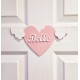 Heart With Wings Customized Name Sign Heart With Wings Customized Name Sign