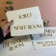 Modern Acrylic Professional Door Sign Modern Acrylic Professional Door Sign