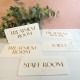 Modern Acrylic Professional Door Sign Modern Acrylic Professional Door Sign
